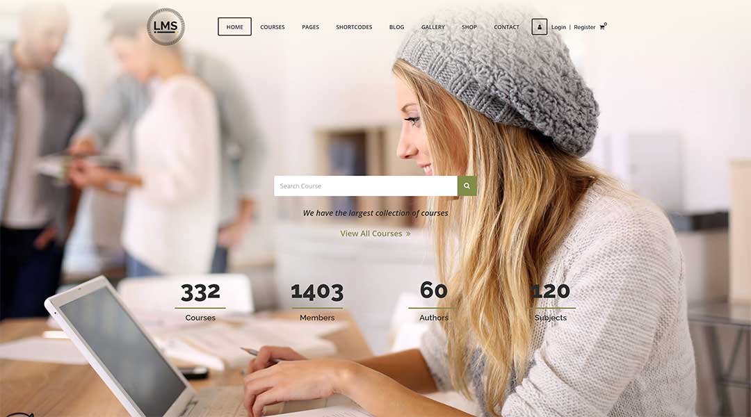 LMS – Learning Management System & Online Courses WordPress Theme