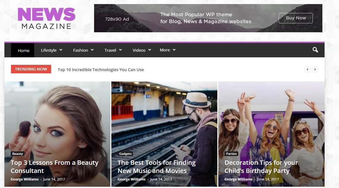 Newsmag – Newspaper & Magazine WordPress Theme