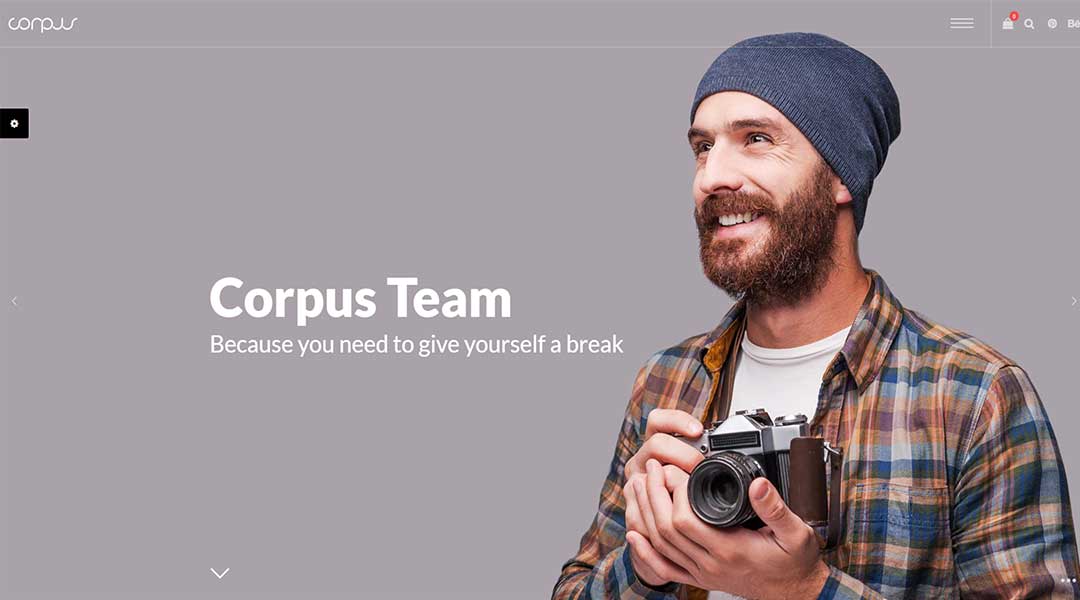 Corpus - exquisite corporate WordPress theme