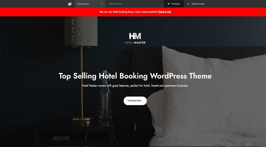 HotelMaster - fantastic WordPress Theme