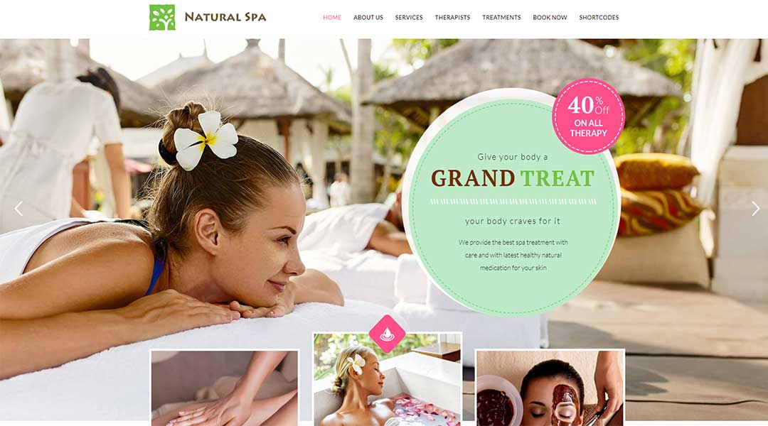 Naturalspa - finest beauty WordPress Themes