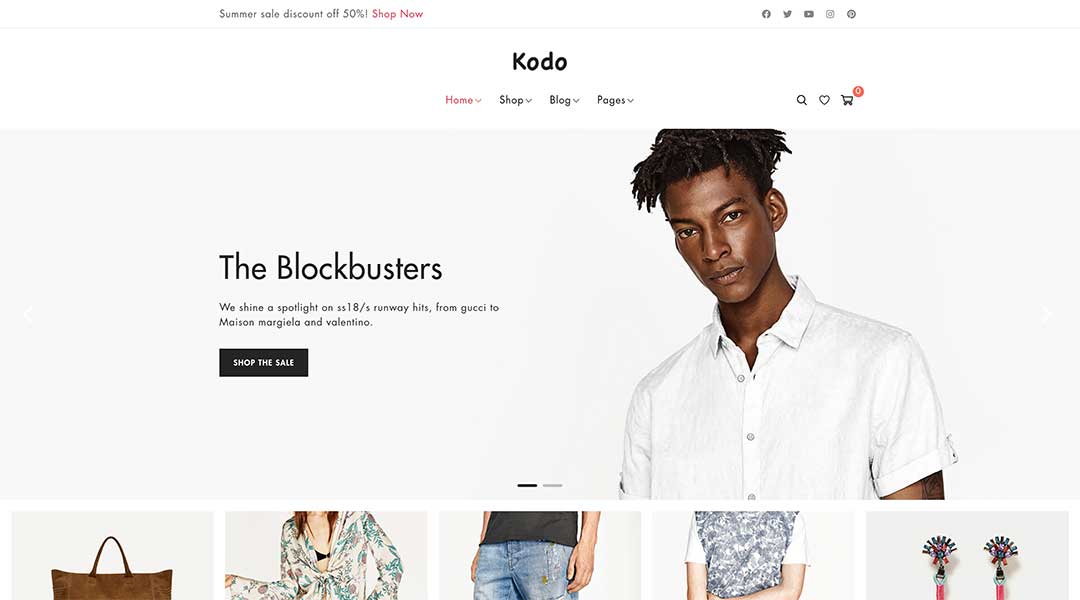 Kodo - Responsive wordpress theme