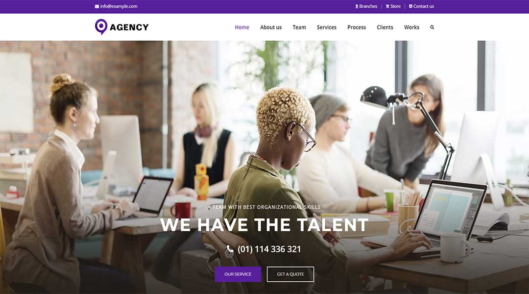 Agencies - Marketing Agency WordPress Theme
