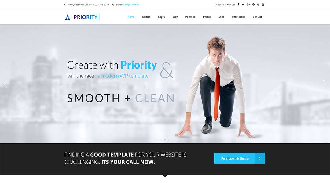 Priority - Multipurpose WordPress