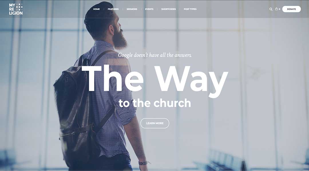 My Religion - Church & Charity WordPress Theme