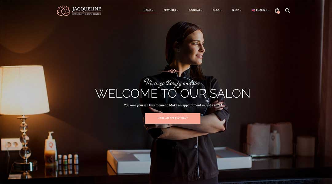 Jacqueline - Spa Salon & Massage Salon & Beauty WordPress Theme