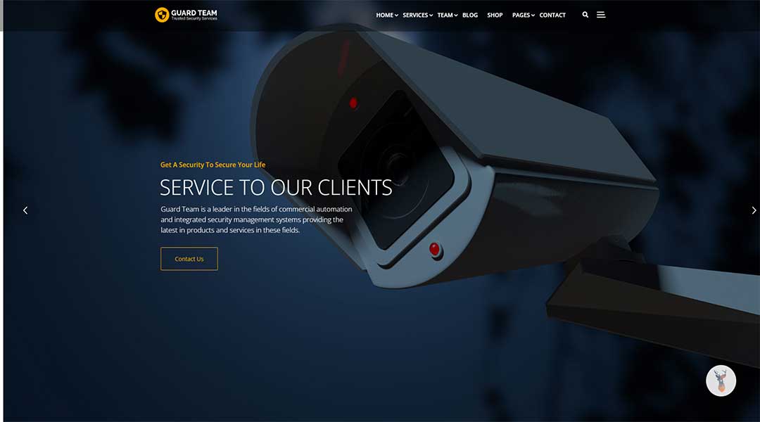 Guard Team – Security Business Theme