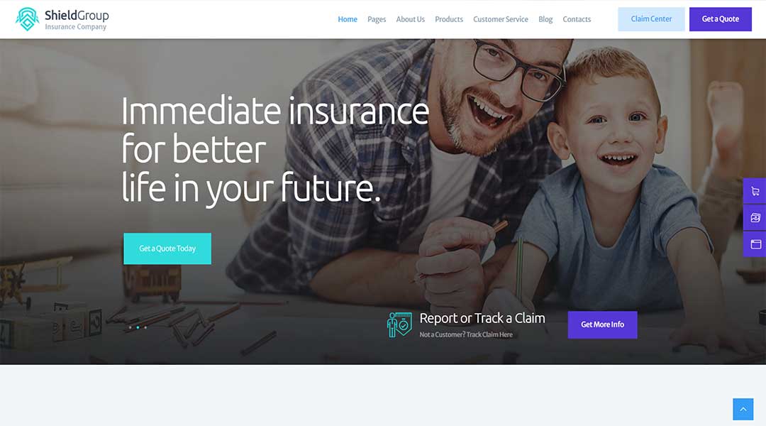 shieldgroup - An Insurance & Finance WordPress Theme