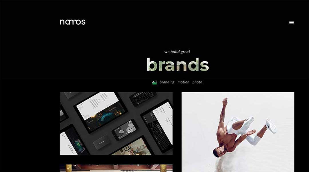 Namos - Namos - Creative One/Multi-Page Portfolio WordPress Theme