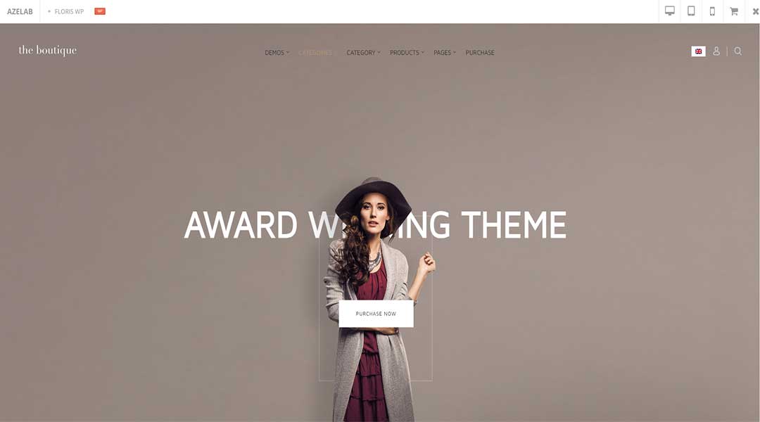 Floris - Fashion Shopping WordPress Theme