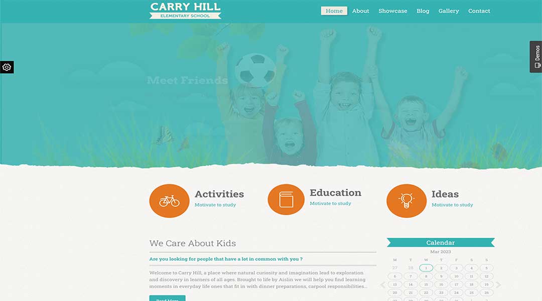 carryhill - Education WordPress Theme