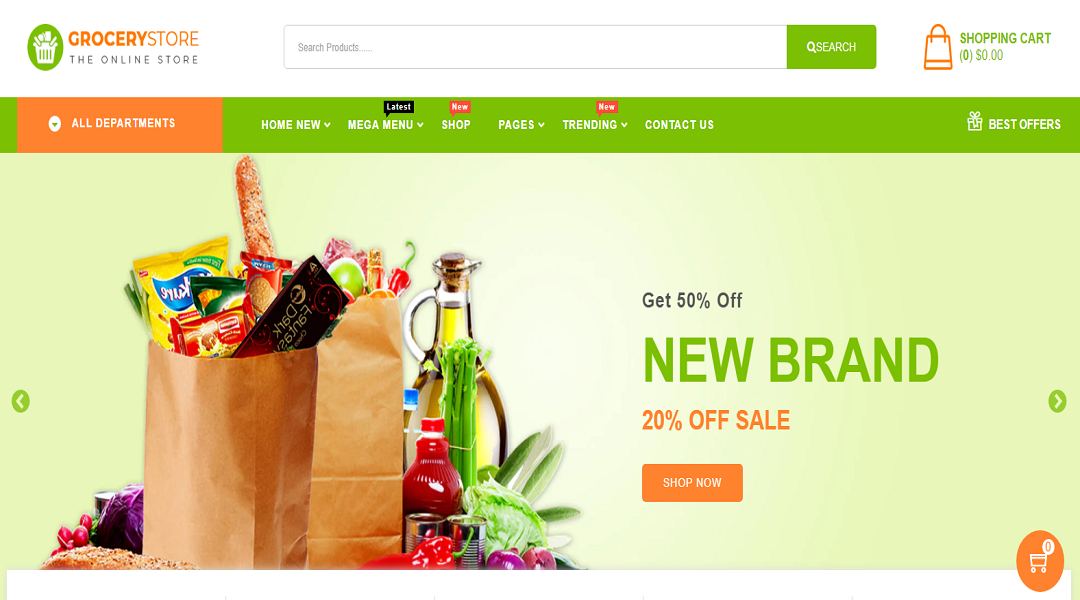 Grocerystore - Responsive shopify theme