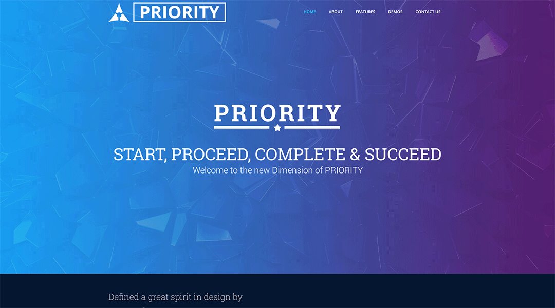 Priority - Multipurpose WordPress theme