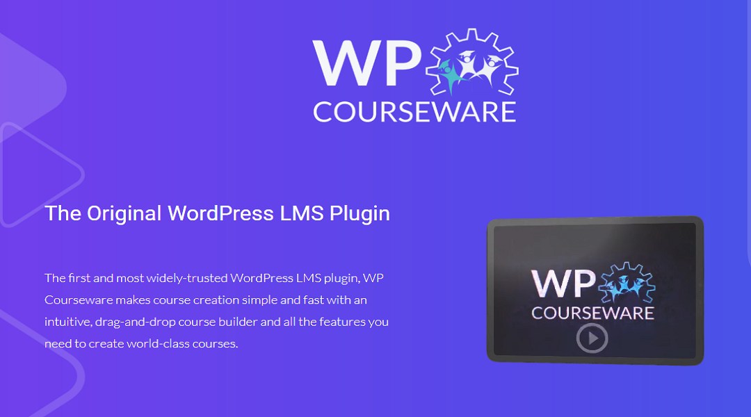 WP courseware - best LMS plugins for WordPress sites