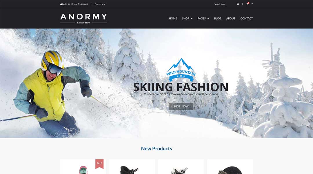 Anormy - Flexible Shopify Template
