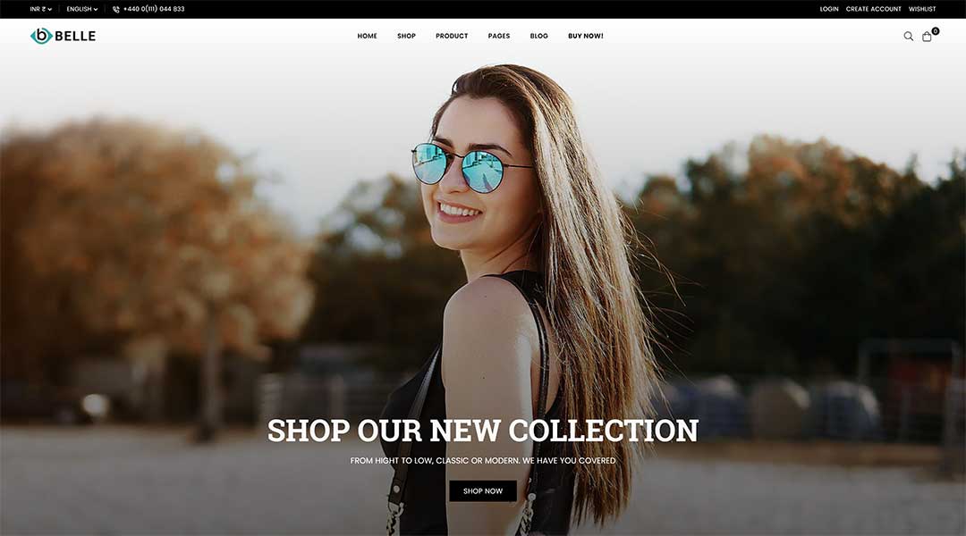 Belle - Clothing and Fashion Shopify Theme