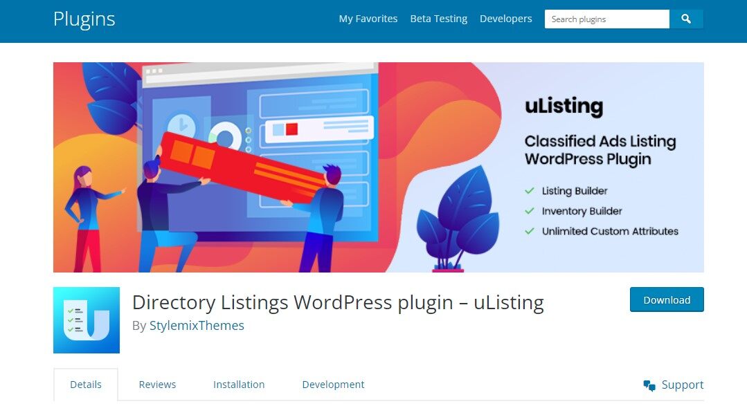 Listing, Classified Ads & Business Directory uListing