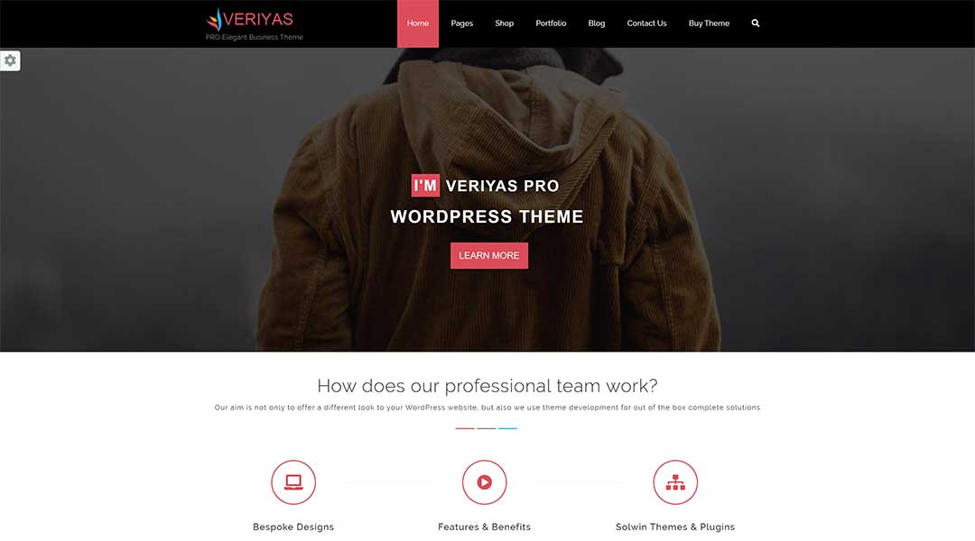 Veriyas Pro - Top Creative Agency WordPress Themes