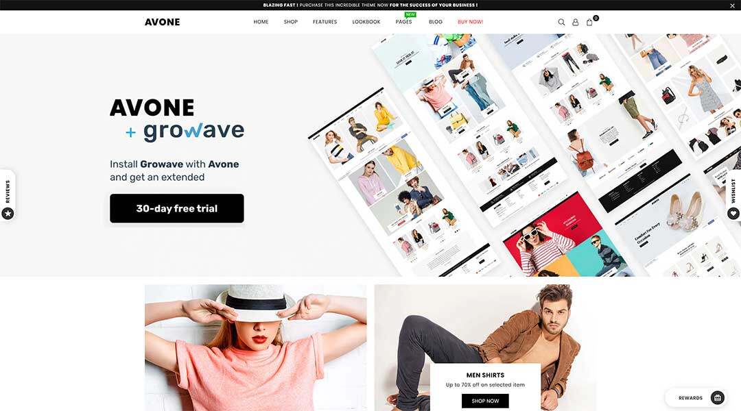 Avone - Multipurpose Shopify theme
